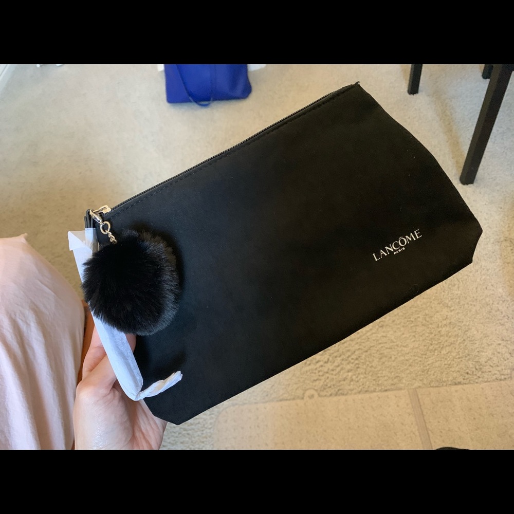 Lancôme Makeup Bag, with black ball, NEW